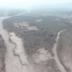 Aerial view of the aftermath of a volcano eruption in Escuintla, Guatemala, seen on June 4.
